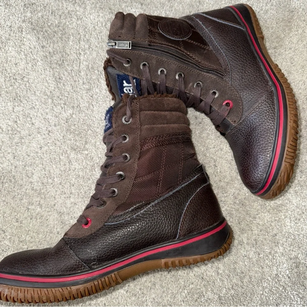 Pajar Men's Brown Leather Boots
